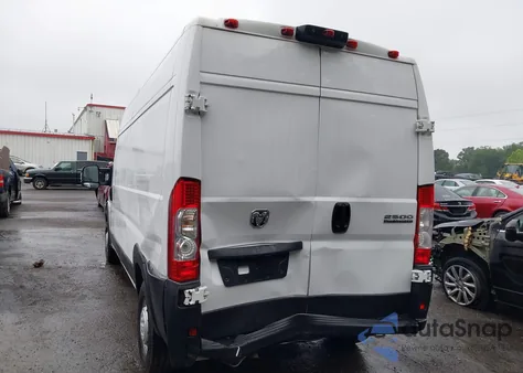 2023 Ram Promaster 2500 High Roof 159 Wb z USA, uszkodzony, nr VIN 3C6LRVDGXPE588411